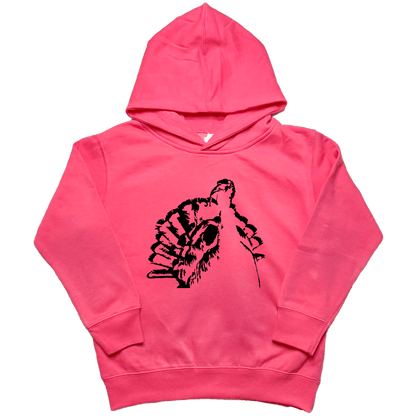 Turkey Contour Kids Hoodie - Muddy Boots Clothing - Hoodie