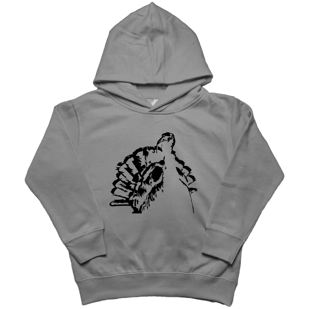 Turkey Contour Toddler Hoodie - Muddy Boots Clothing - Hoodie