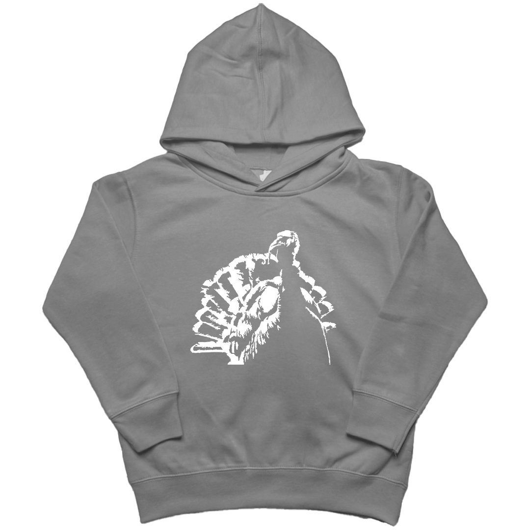 Turkey Contour Toddler Hoodie - Muddy Boots Clothing - Hoodie