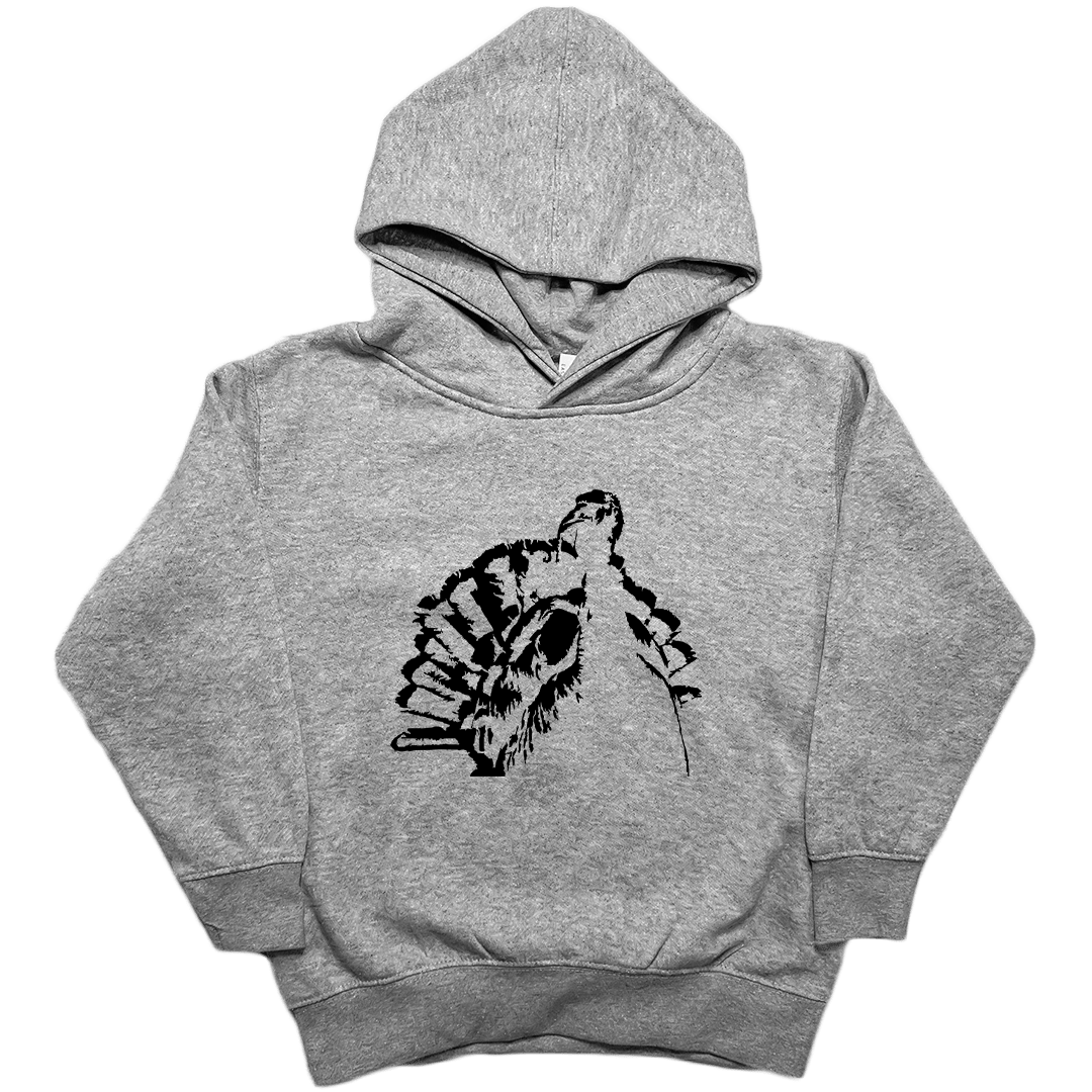 Turkey Contour Toddler Hoodie - Muddy Boots Clothing - Hoodie