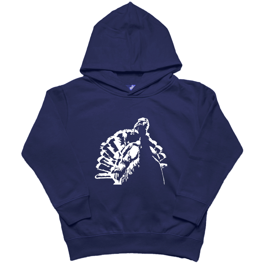Turkey Contour Toddler Hoodie - Muddy Boots Clothing - Hoodie
