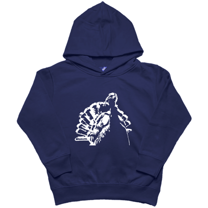 Turkey Contour Toddler Hoodie - Muddy Boots Clothing - Hoodie