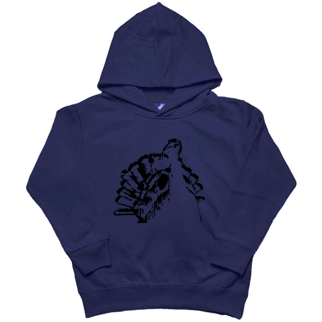Turkey Contour Toddler Hoodie - Muddy Boots Clothing - Hoodie