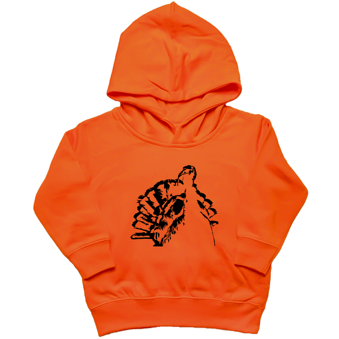 Turkey Contour Toddler Hoodie - Muddy Boots Clothing - Hoodie
