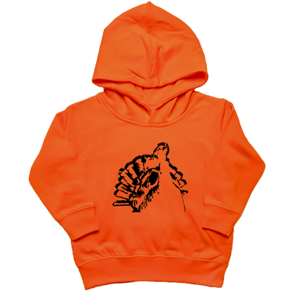 Turkey Contour Toddler Hoodie - Muddy Boots Clothing - Hoodie