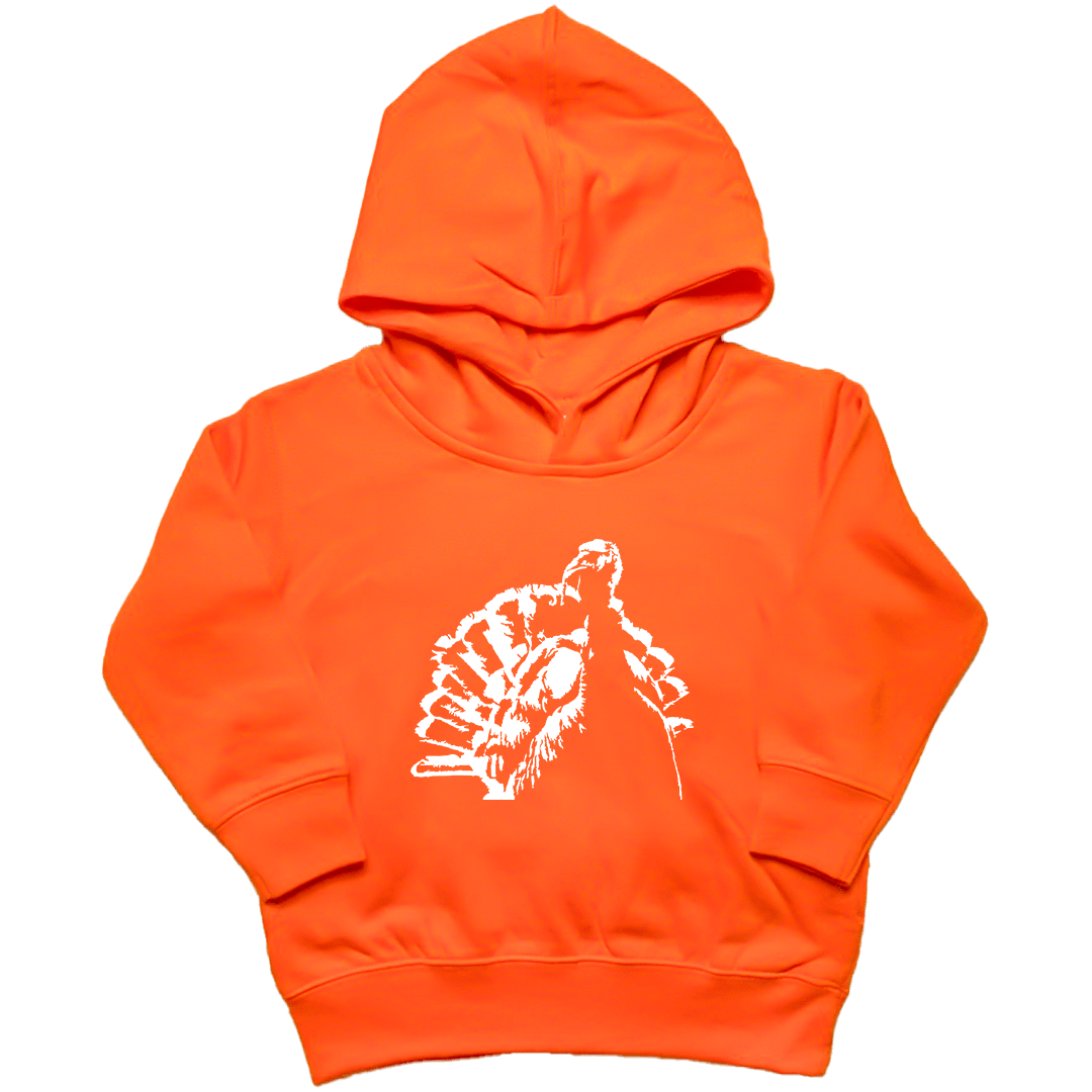 Turkey Contour Toddler Hoodie - Muddy Boots Clothing - Hoodie