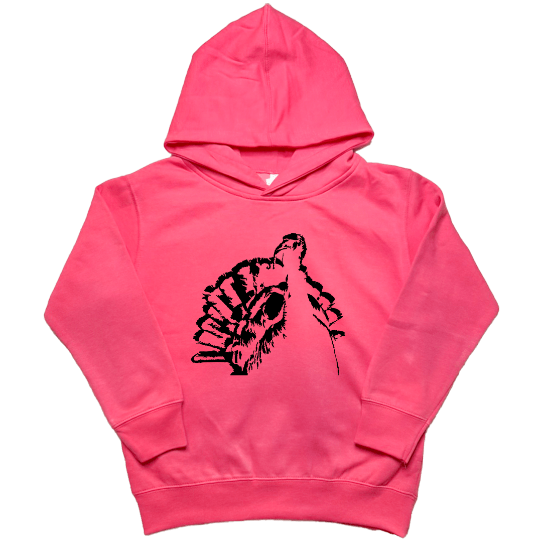 Turkey Contour Toddler Hoodie - Muddy Boots Clothing - Hoodie