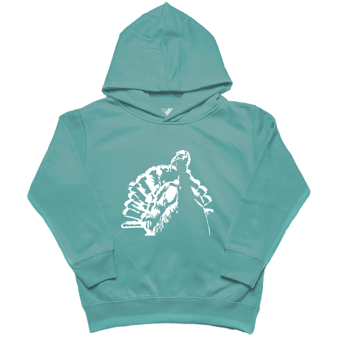 Turkey Contour Toddler Hoodie - Muddy Boots Clothing - Hoodie