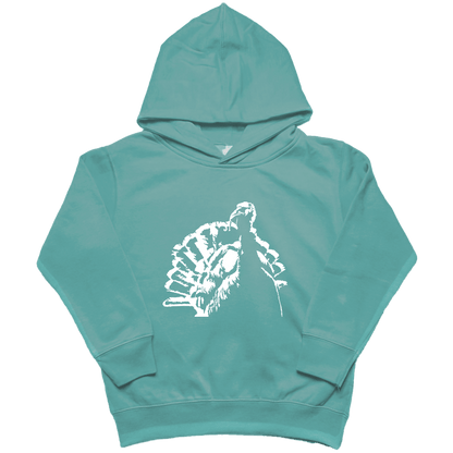Turkey Contour Toddler Hoodie - Muddy Boots Clothing - Hoodie