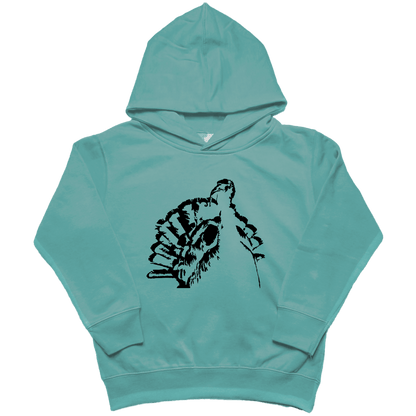 Turkey Contour Toddler Hoodie - Muddy Boots Clothing - Hoodie
