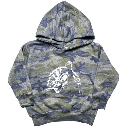 Turkey Contour Toddler Hoodie - Muddy Boots Clothing - Hoodie