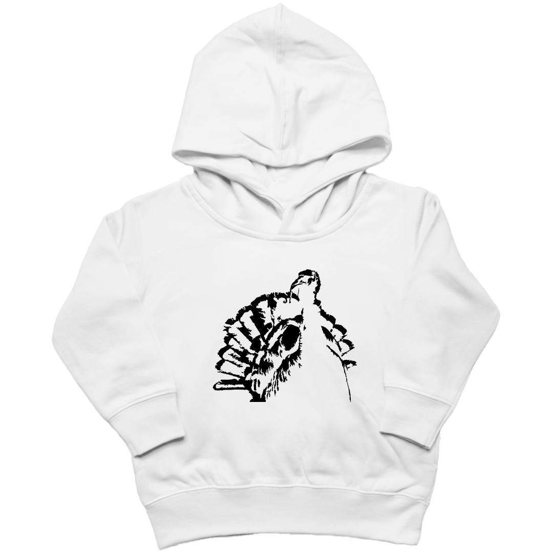 Turkey Contour Toddler Hoodie - Muddy Boots Clothing - Hoodie