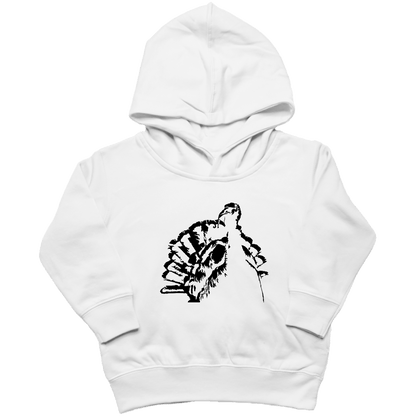 Turkey Contour Toddler Hoodie - Muddy Boots Clothing - Hoodie