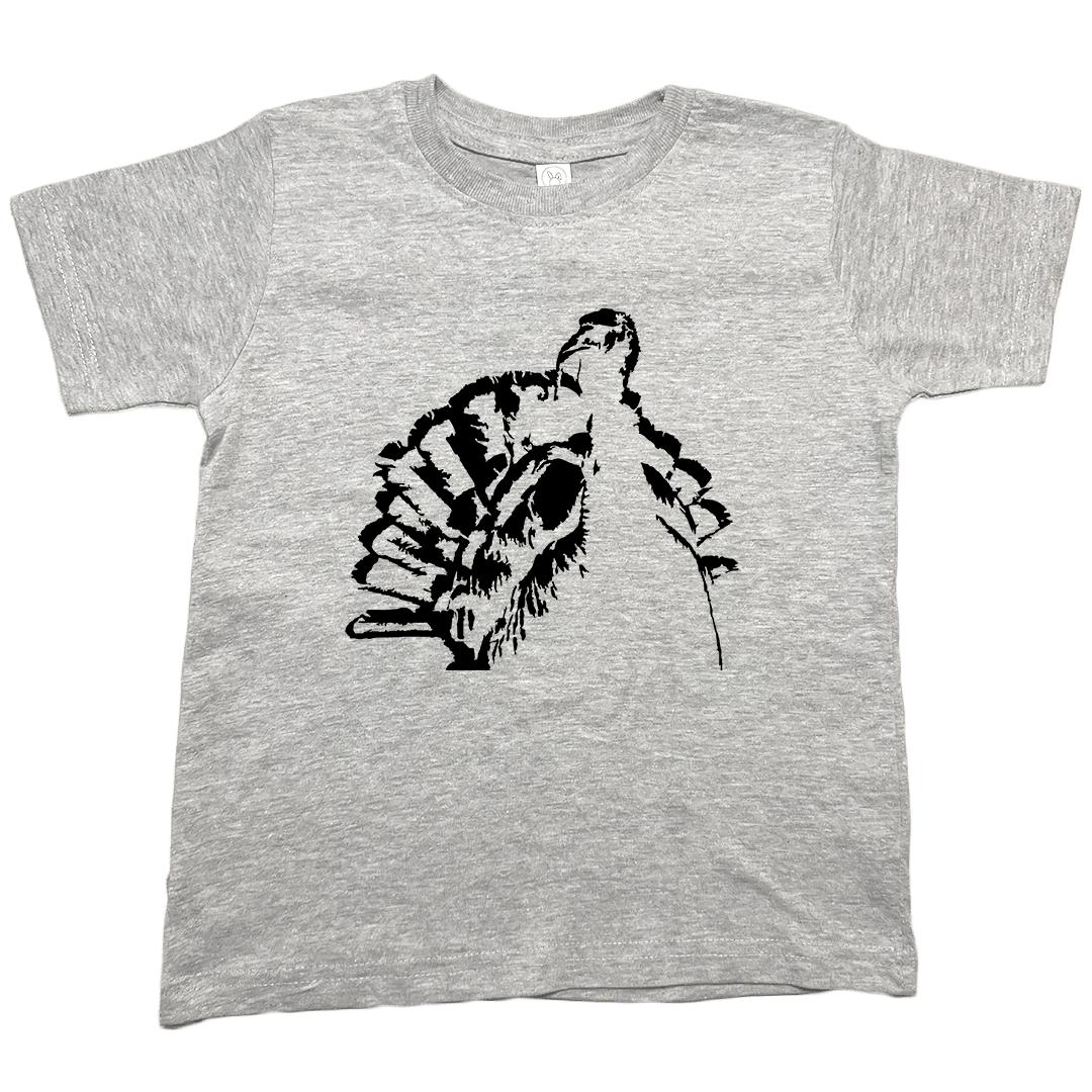Turkey Contour Toddler Tee - Muddy Boots Clothing - T-Shirt