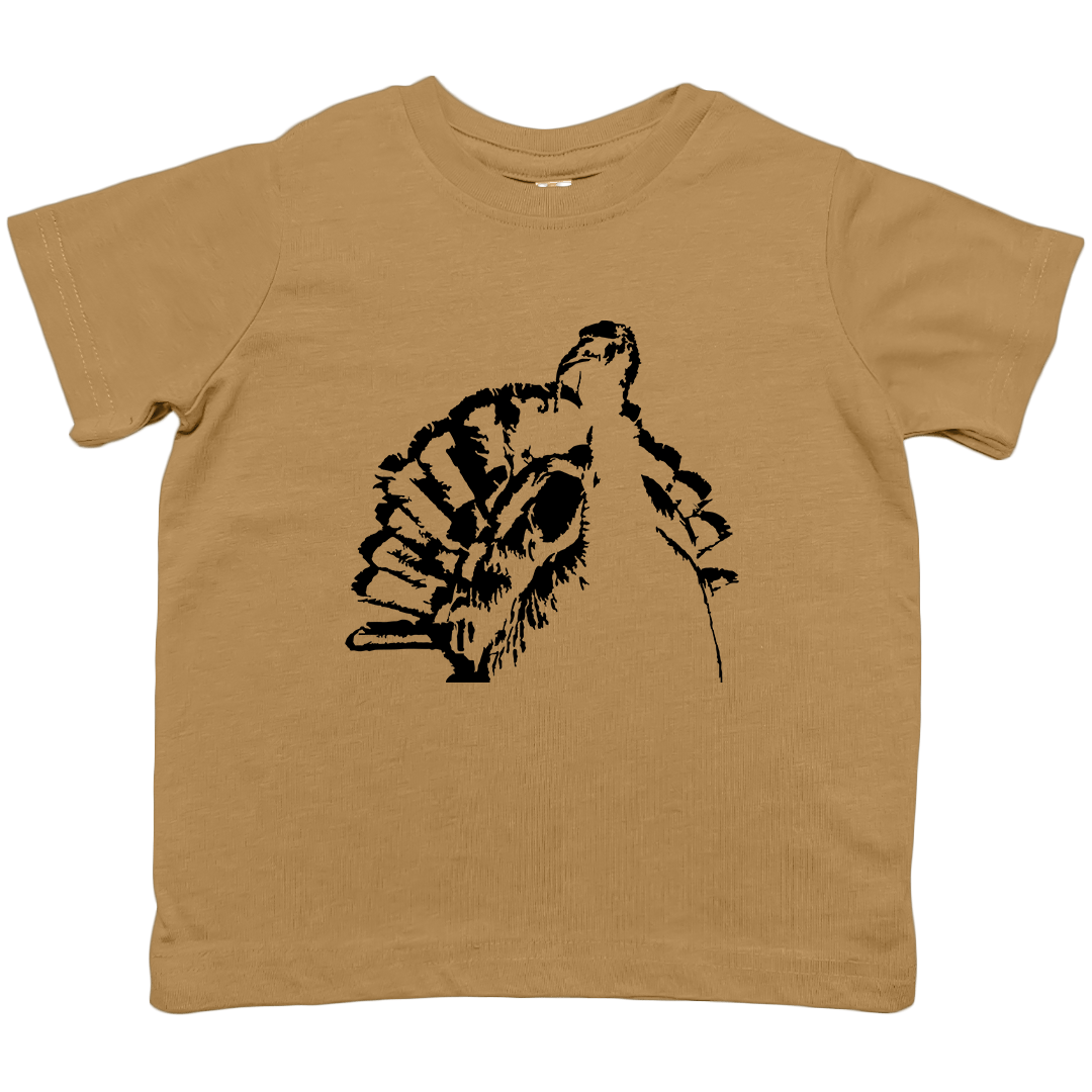 Turkey Contour Toddler Tee - Muddy Boots Clothing - T-Shirt