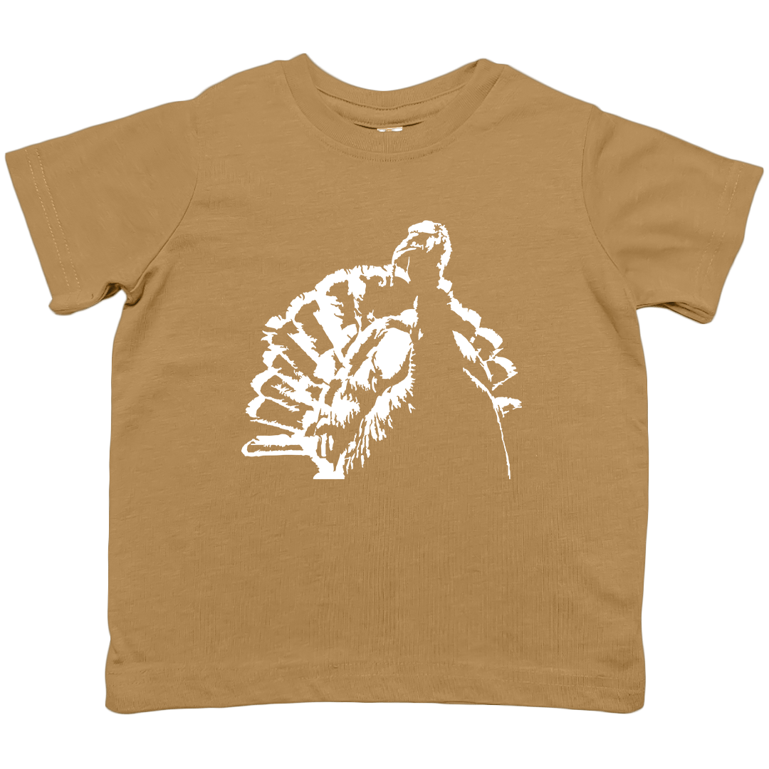 Turkey Contour Toddler Tee - Muddy Boots Clothing - T-Shirt