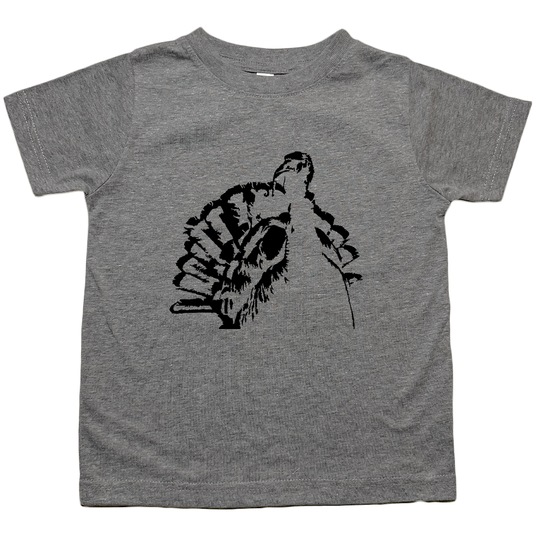 Turkey Contour Toddler Tee - Muddy Boots Clothing - T-Shirt