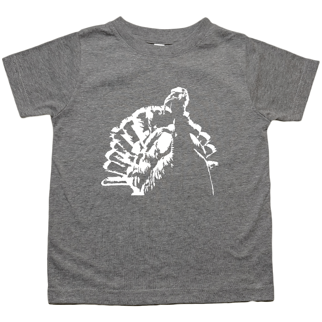 Turkey Contour Toddler Tee - Muddy Boots Clothing - T-Shirt