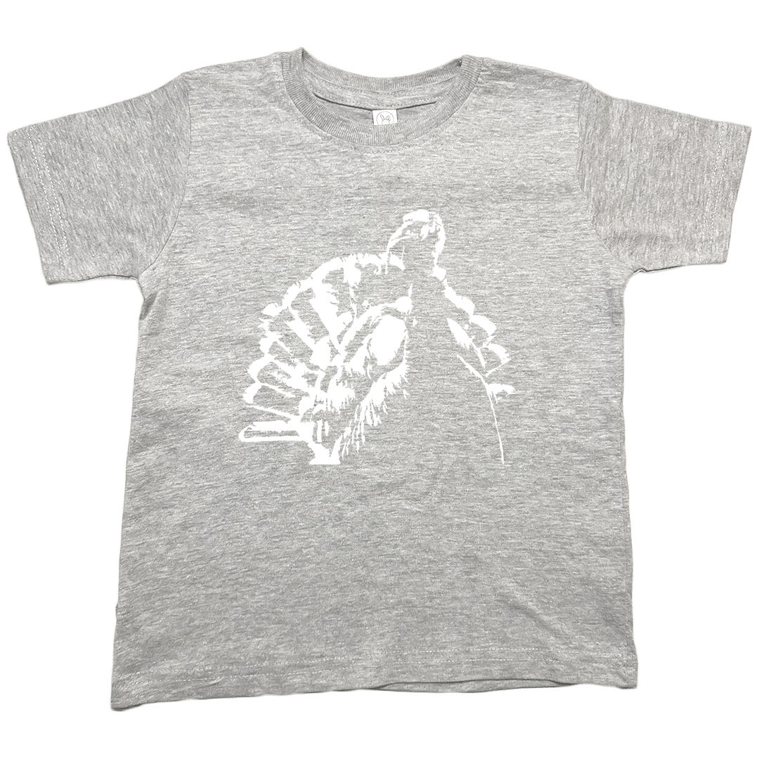 Turkey Contour Toddler Tee - Muddy Boots Clothing - T-Shirt