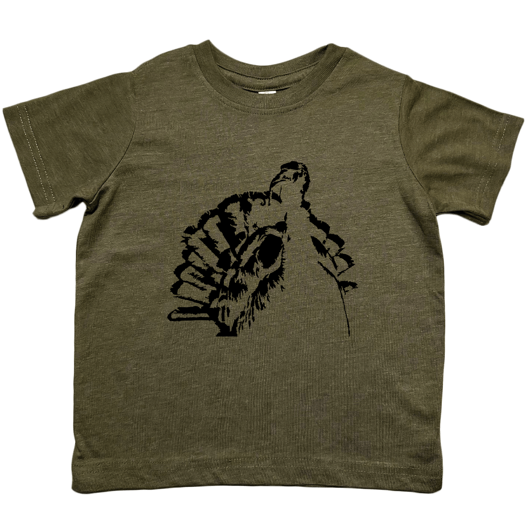 Turkey Contour Toddler Tee - Muddy Boots Clothing - T-Shirt