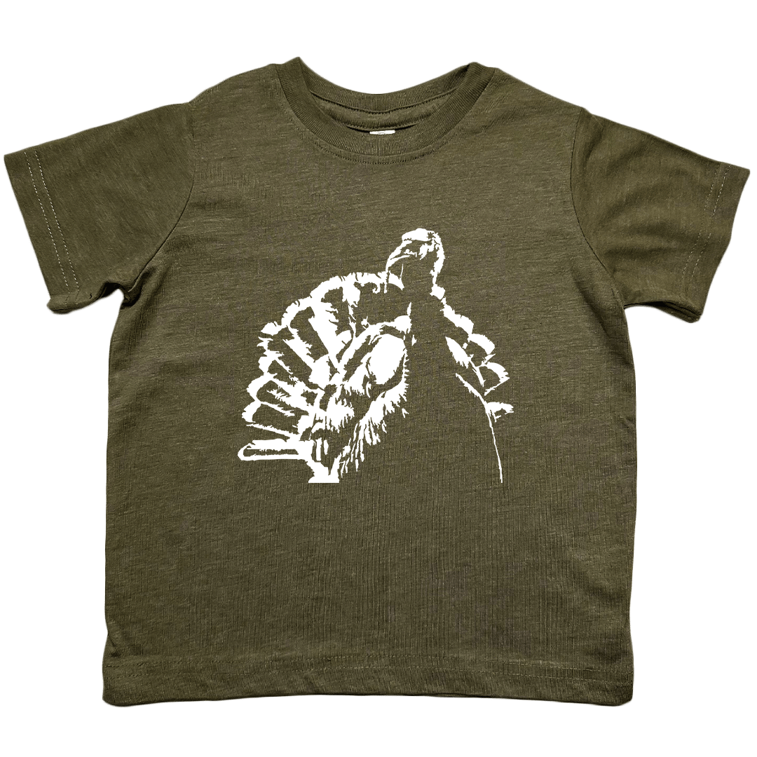 Turkey Contour Toddler Tee - Muddy Boots Clothing - T-Shirt