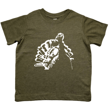 Turkey Contour Toddler Tee - Muddy Boots Clothing - T-Shirt