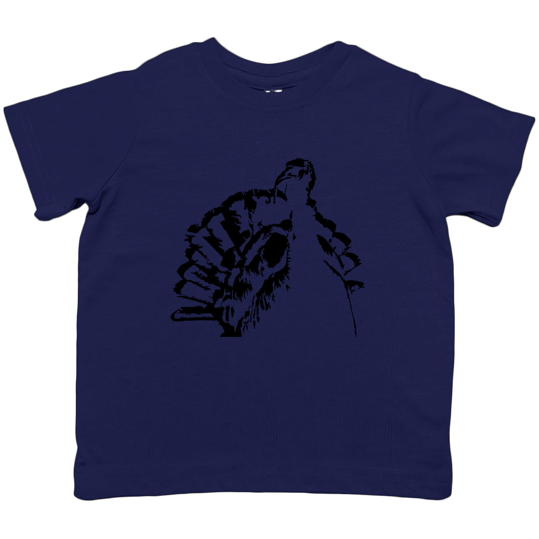 Turkey Contour Toddler Tee - Muddy Boots Clothing - T-Shirt