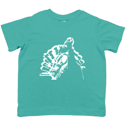Turkey Contour Toddler Tee - Muddy Boots Clothing - T-Shirt