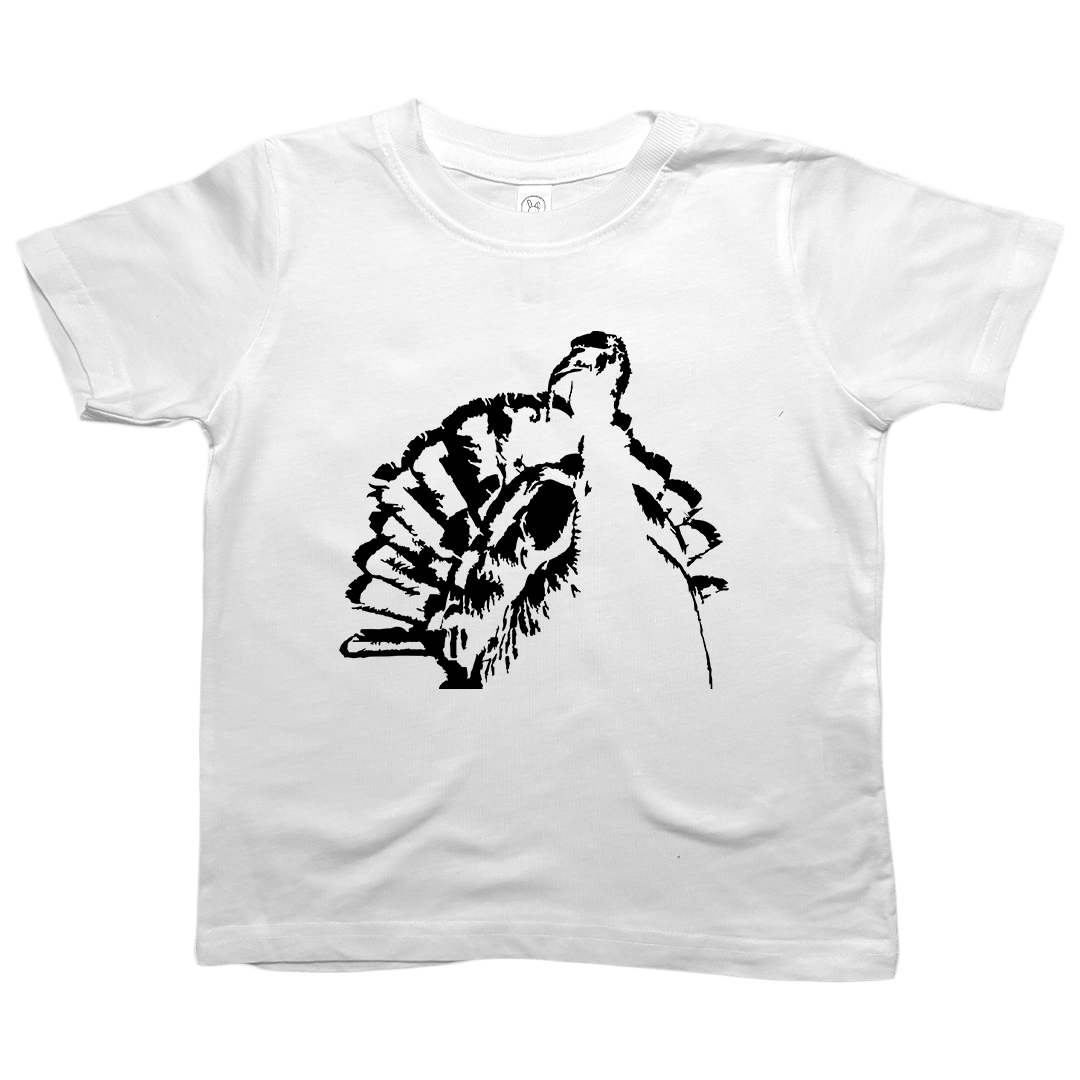 Turkey Contour Toddler Tee - Muddy Boots Clothing - T-Shirt