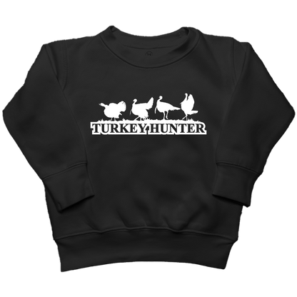 Turkey Hunter Kids Crew Neck Sweatshirt - Muddy Boots Clothing - Crew Neck Sweatshirt
