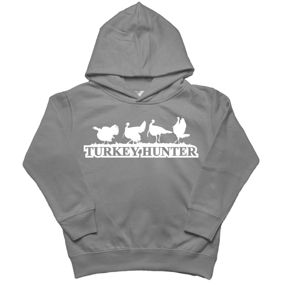 Turkey Hunter Toddler Hoodie - Muddy Boots Clothing - Hoodie