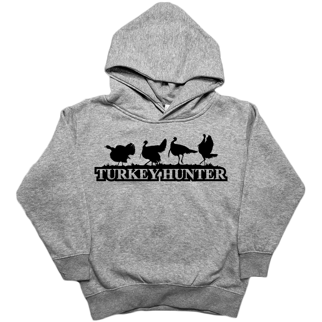 Turkey Hunter Toddler Hoodie - Muddy Boots Clothing - Hoodie