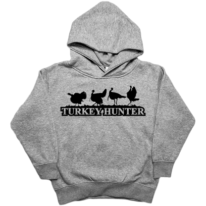 Turkey Hunter Toddler Hoodie - Muddy Boots Clothing - Hoodie