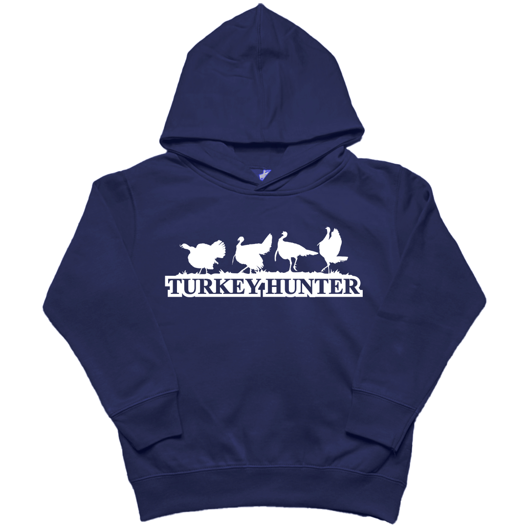 Turkey Hunter Toddler Hoodie - Muddy Boots Clothing - Hoodie