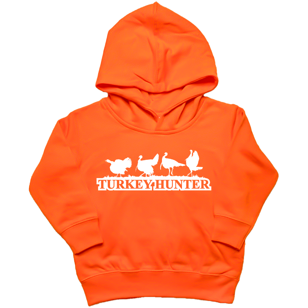 Turkey Hunter Toddler Hoodie - Muddy Boots Clothing - Hoodie