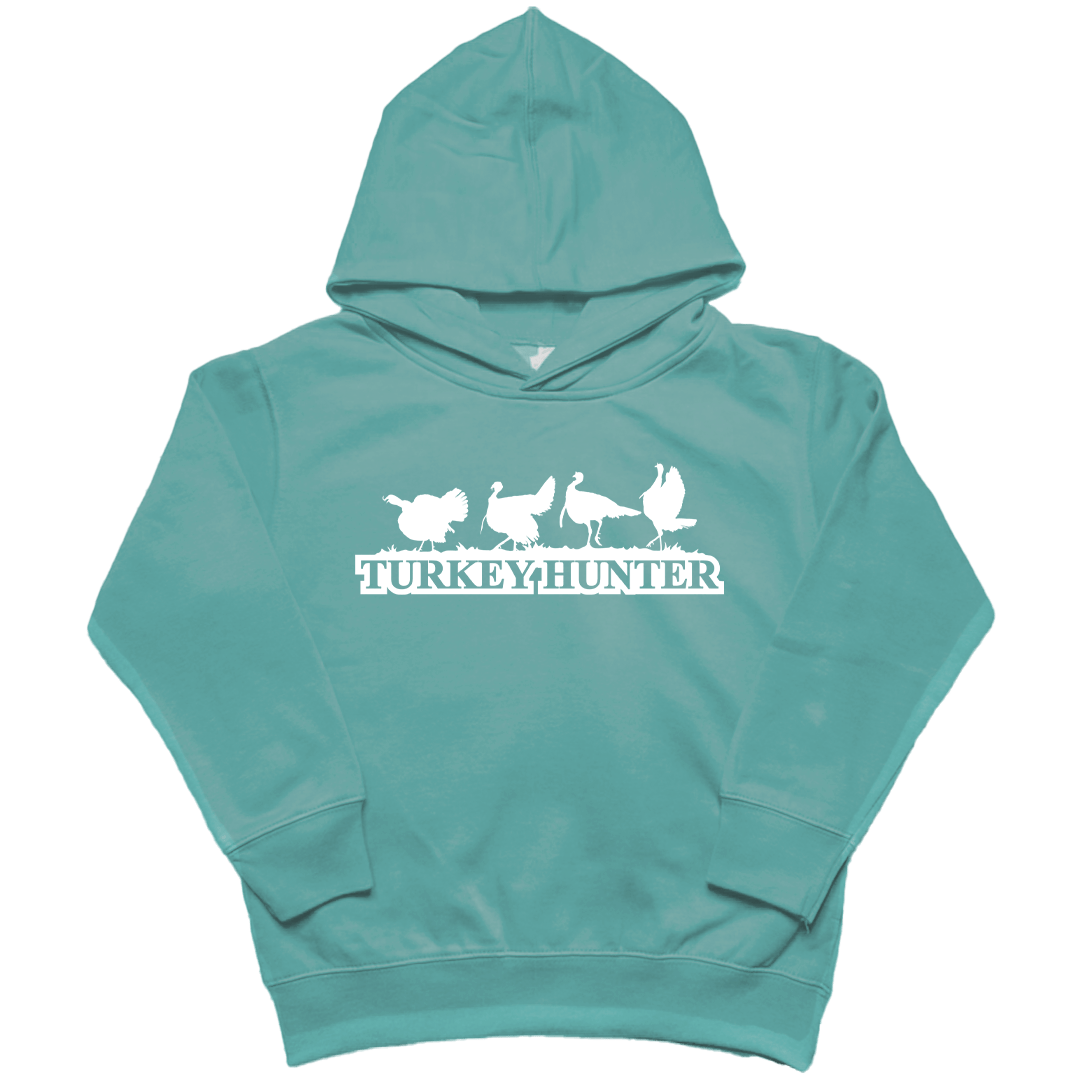 Turkey Hunter Toddler Hoodie - Muddy Boots Clothing - Hoodie