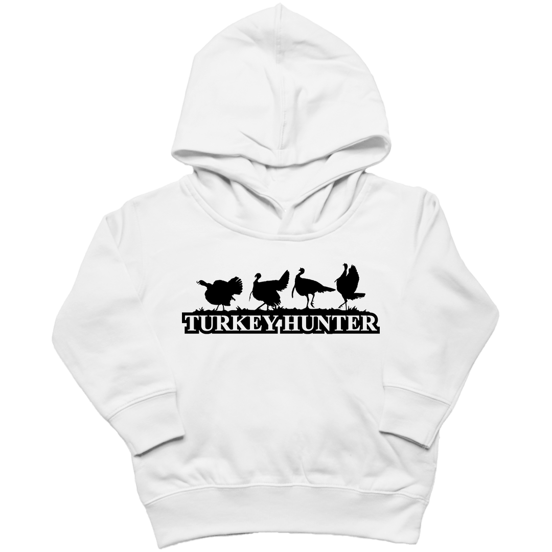 Turkey Hunter Toddler Hoodie - Muddy Boots Clothing - Hoodie