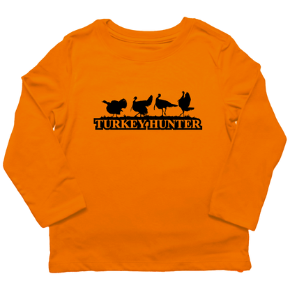 Turkey Hunter Toddler Long Sleeve Tee - Muddy Boots Clothing - Long Sleeve Tee