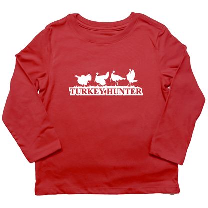 Turkey Hunter Toddler Long Sleeve Tee - Muddy Boots Clothing - Long Sleeve Tee