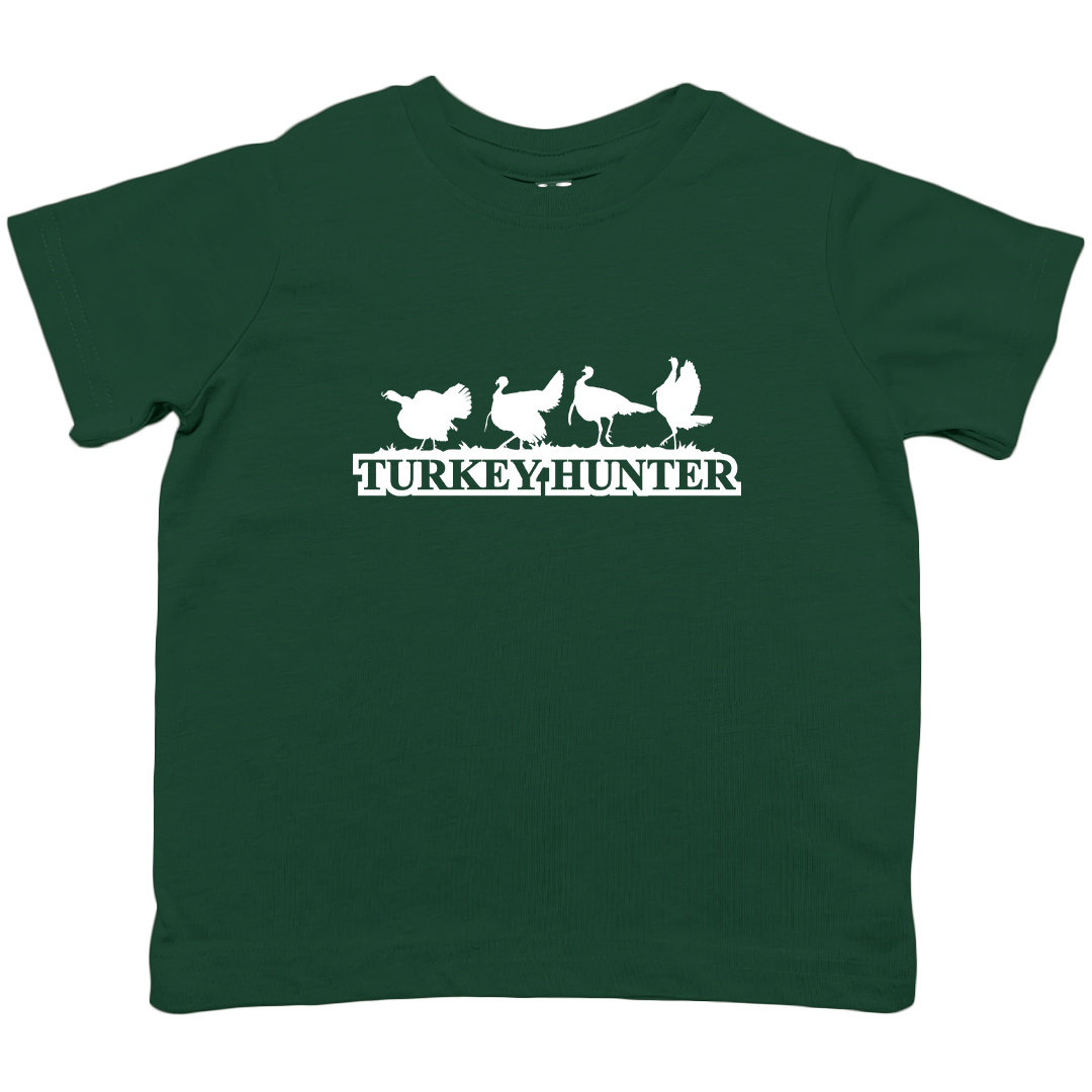 Turkey Hunter Toddler Tee - Muddy Boots Clothing - T-Shirt