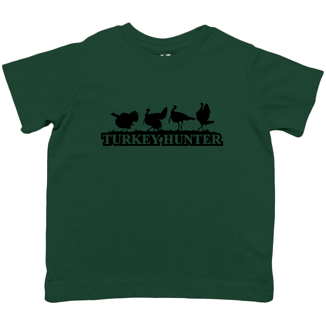 Turkey Hunter Toddler Tee - Muddy Boots Clothing - T-Shirt