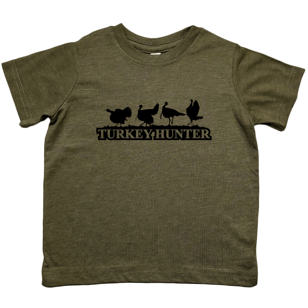 Turkey Hunter Toddler Tee - Muddy Boots Clothing - T-Shirt