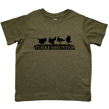 Turkey Hunter Toddler Tee - Muddy Boots Clothing - T-Shirt