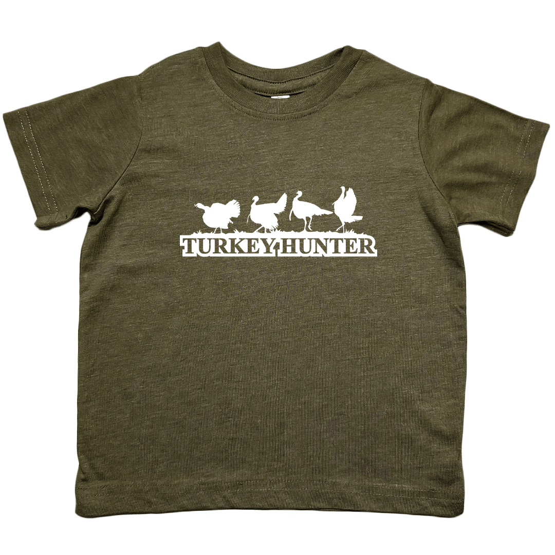 Turkey Hunter Toddler Tee - Muddy Boots Clothing - T-Shirt