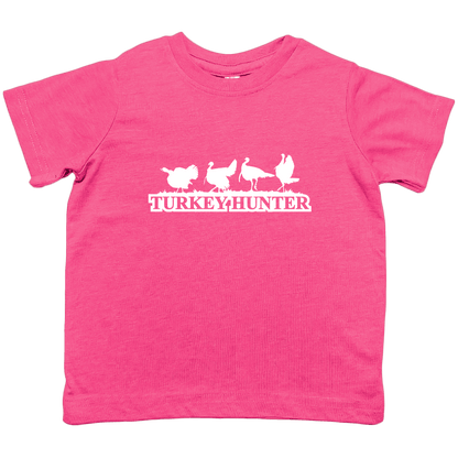 Turkey Hunter Toddler Tee - Muddy Boots Clothing - T-Shirt