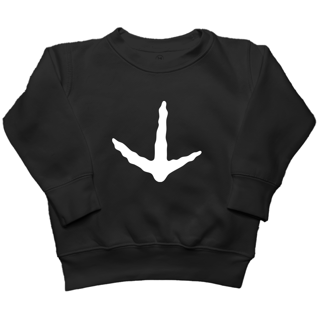 Turkey Toes Toddler Crew Neck Sweatshirt - Muddy Boots Clothing - Crew Neck Sweatshirt