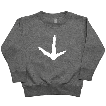 Turkey Toes Toddler Crew Neck Sweatshirt - Muddy Boots Clothing - Crew Neck Sweatshirt