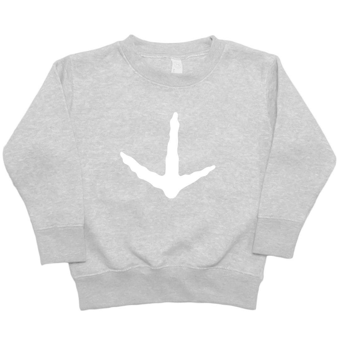 Turkey Toes Toddler Crew Neck Sweatshirt - Muddy Boots Clothing - Crew Neck Sweatshirt