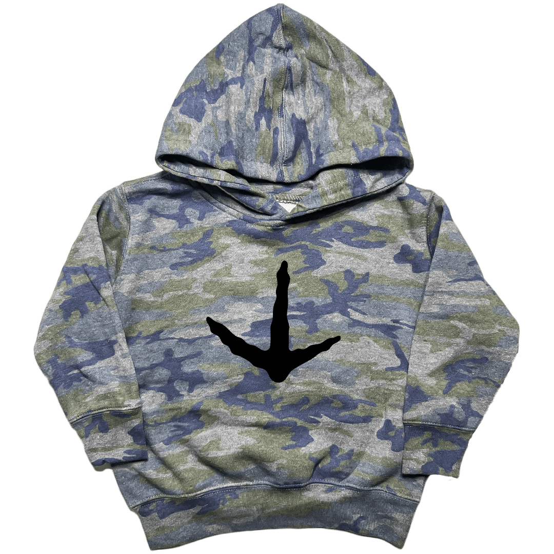 Turkey Toes Toddler Hoodie - Muddy Boots Clothing - Hoodie