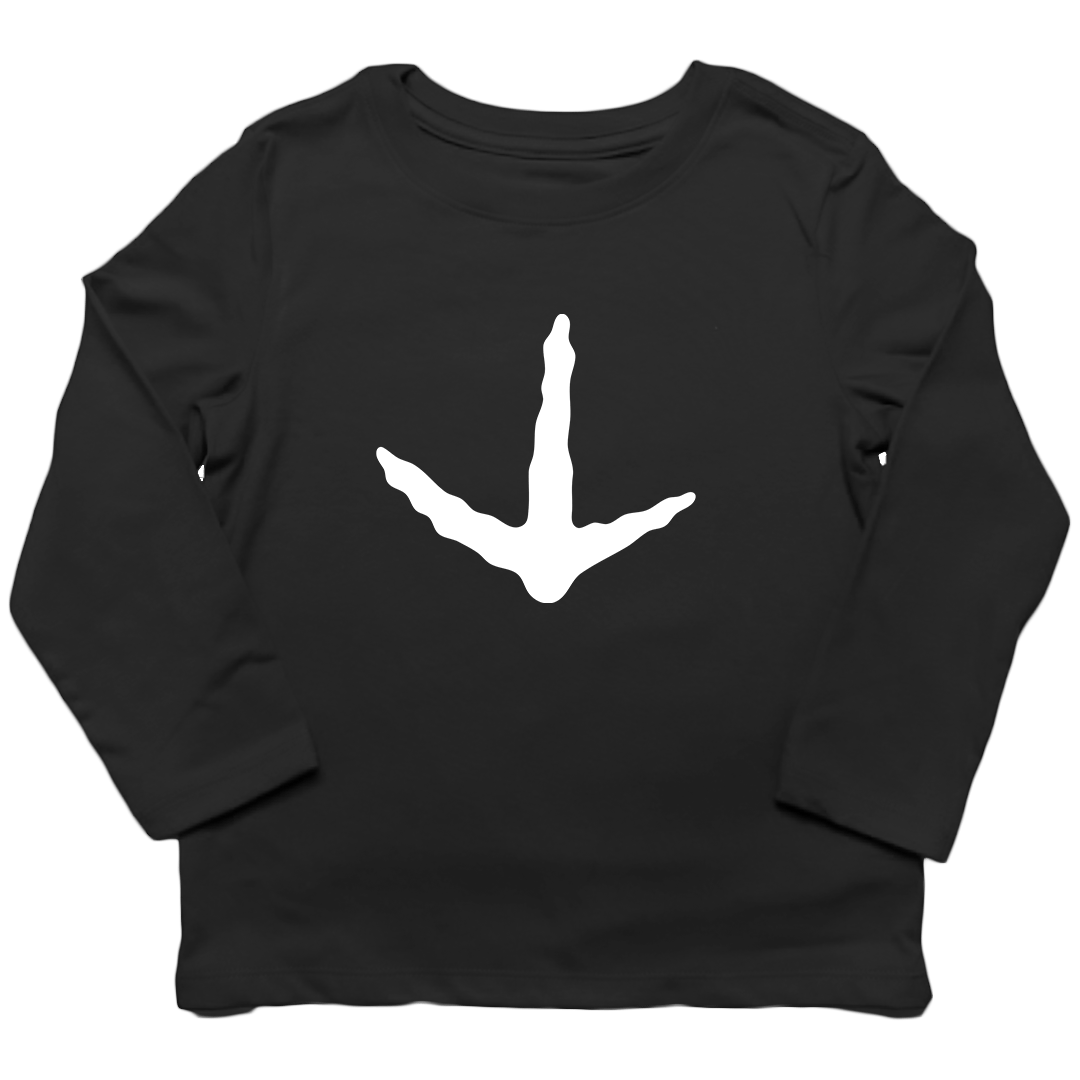Turkey Toes Toddler Long Sleeve Tee - Muddy Boots Clothing - Long Sleeve Tee